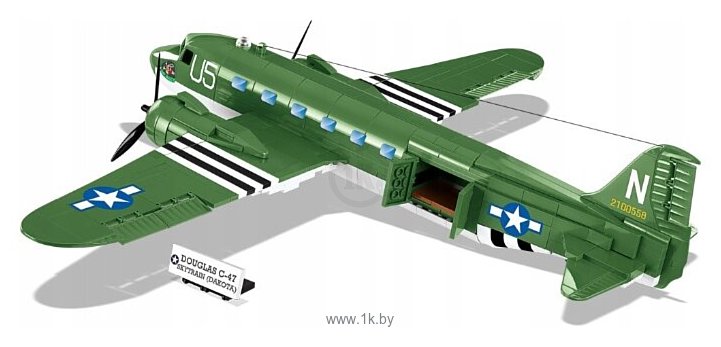 Фотографии Cobi Cold War 5701 Военно транспортный самолет Douglas C-47 Skytrain Dakota