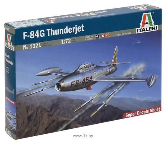 Фотографии Italeri 1321 F 84 G Thunderjet