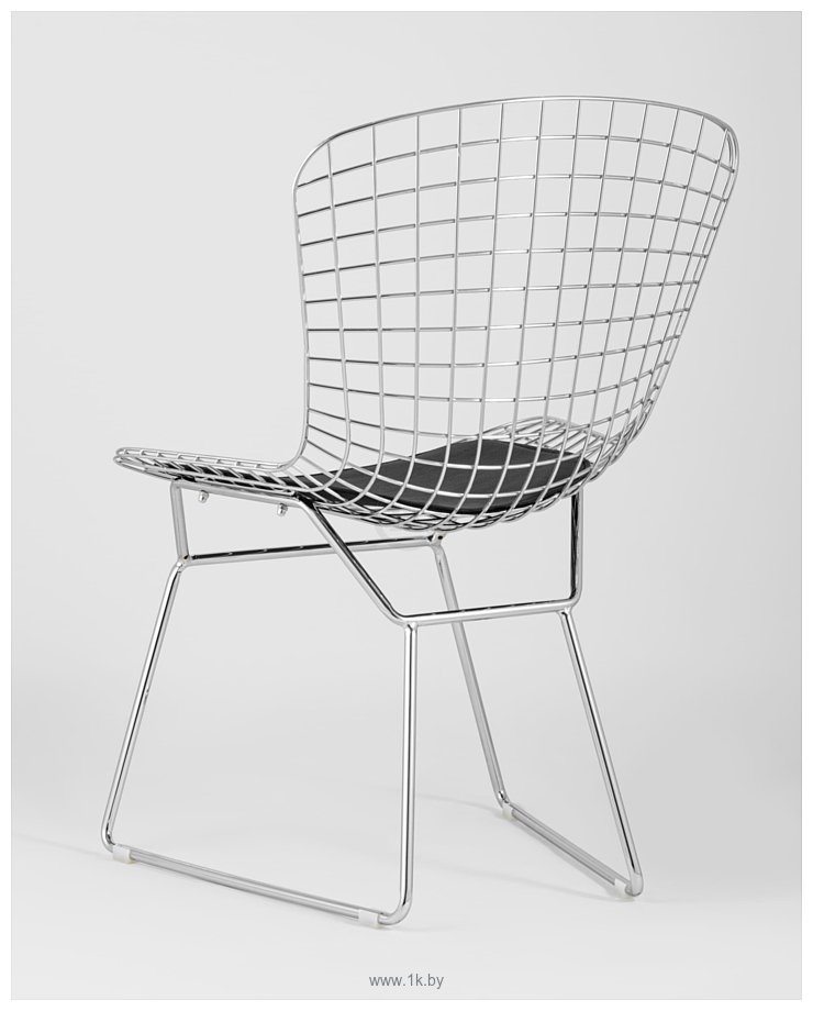 Фотографии Stool Group Bertoia (хром/черная подушка)