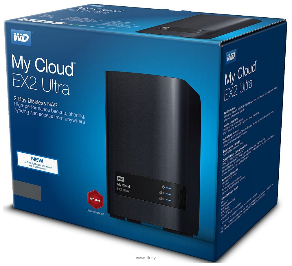 Фотографии Western Digital My Cloud EX2 Ultra 6TB (WDBVBZ0060JCH)