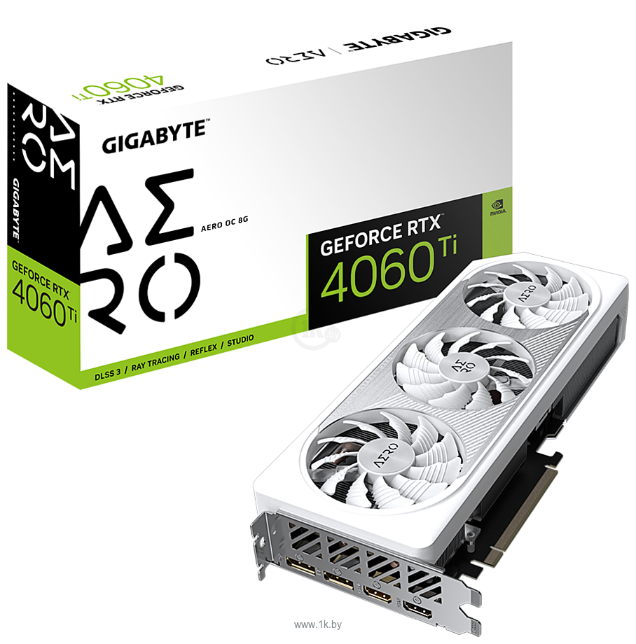 Фотографии Gigabyte GeForce RTX 4060 Ti Aero OC 8G (GV-N406TAERO OC-8GD)