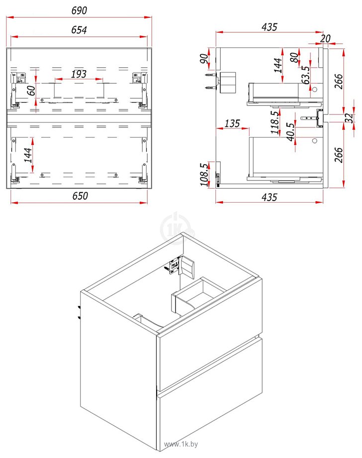 Фотографии ЗОВ Лира 70 L70MW0MAGVA-KP13W (белый/адриатик)