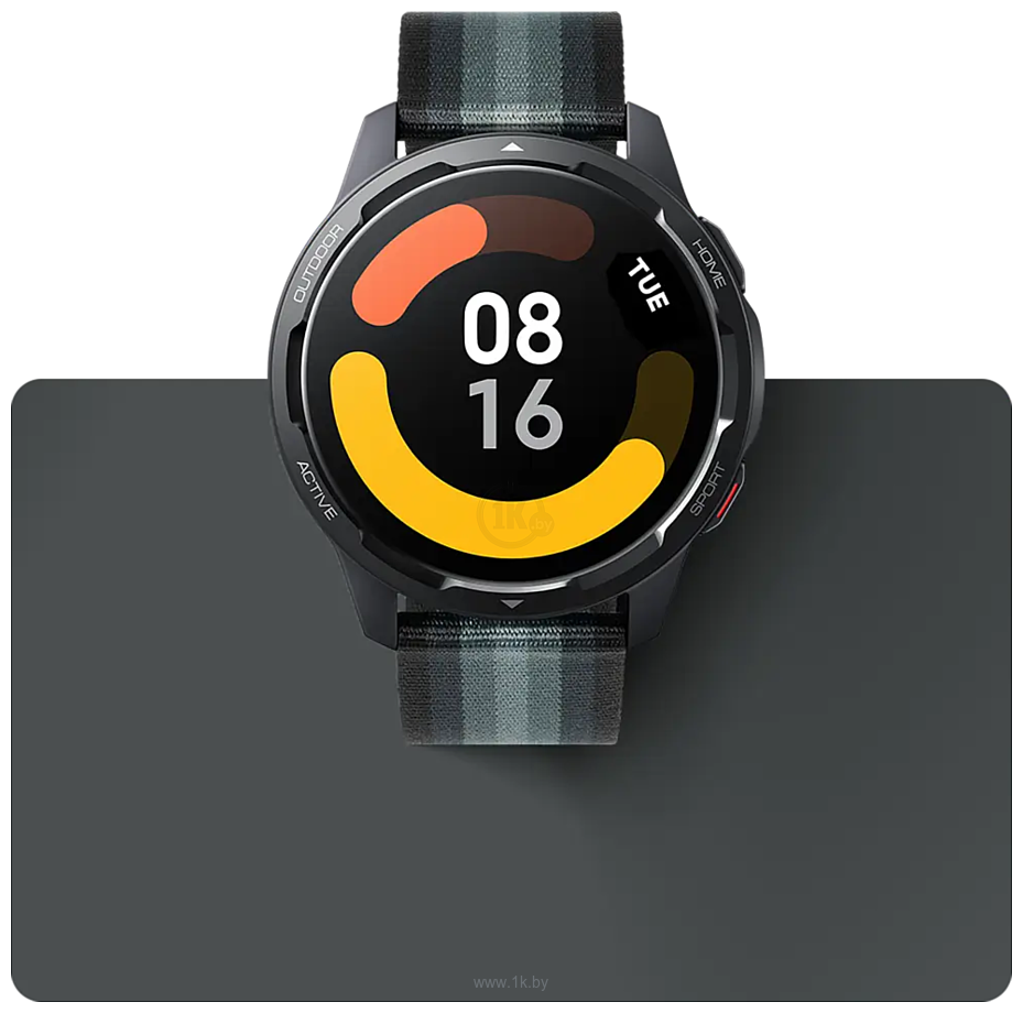 Фотографии Xiaomi Braided Nylon Strap для Xiaomi Watch S1 Active (графитовый черный)