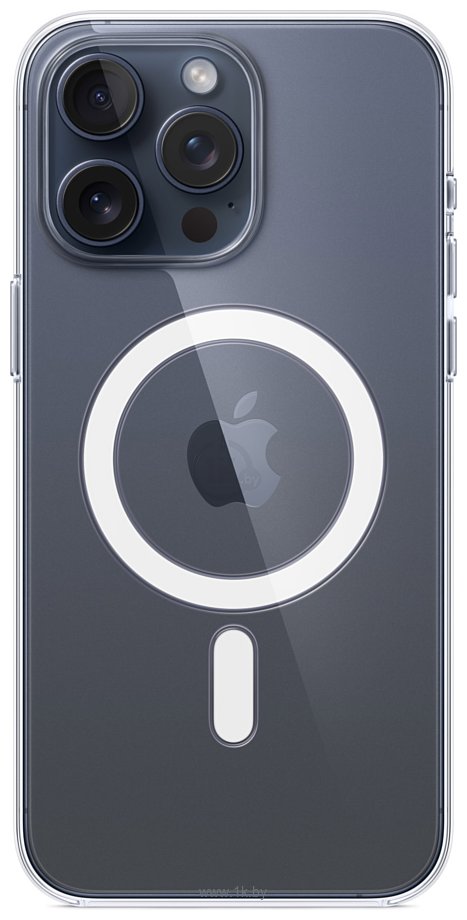 Фотографии Apple MagSafe Clear Case для iPhone 15 Pro Max (прозрачный)