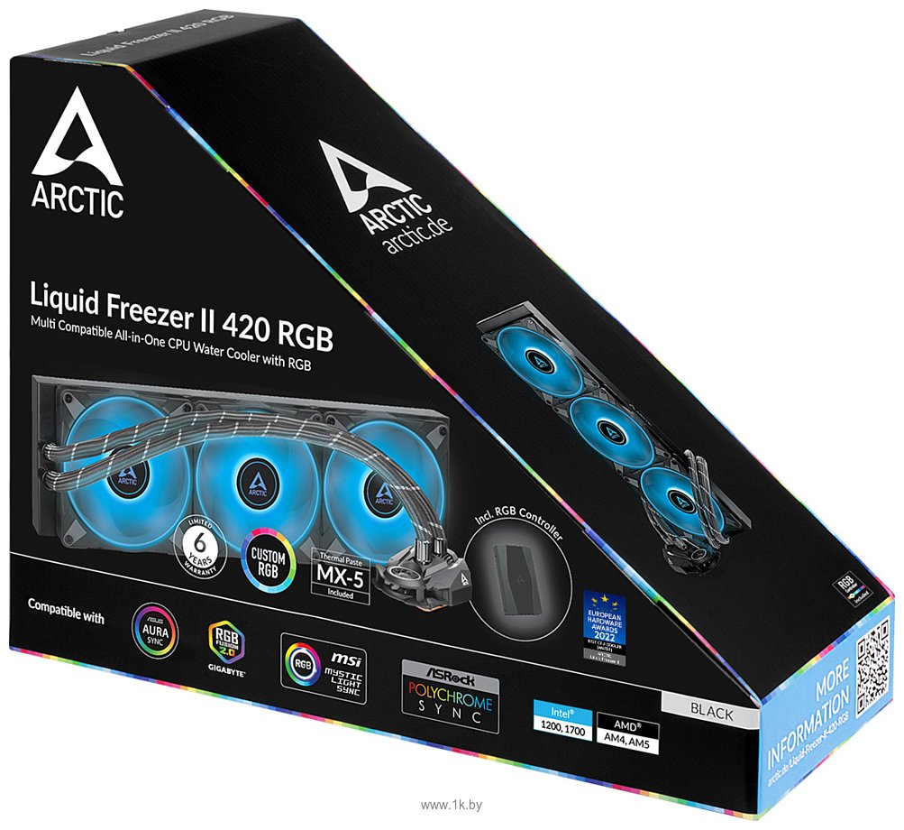 Фотографии Arctic Liquid Freezer II 420 RGB + RGB Controller ACFRE00111A