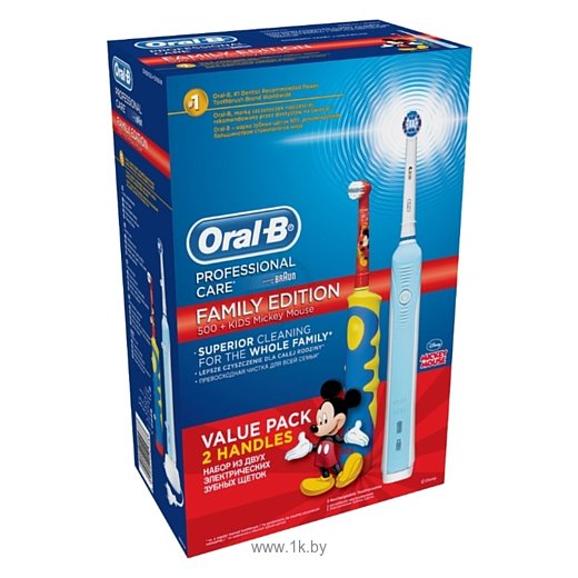 Фотографии Oral-B Professional Care 500 + Kids D10.513K (2017)