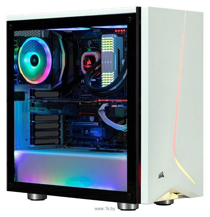 Фотографии Corsair Carbide Series SPEC-06 RGB TG White