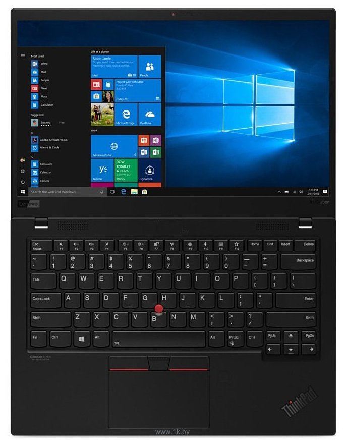 Фотографии Lenovo ThinkPad X1 Carbon 7 (20QD001UUS)