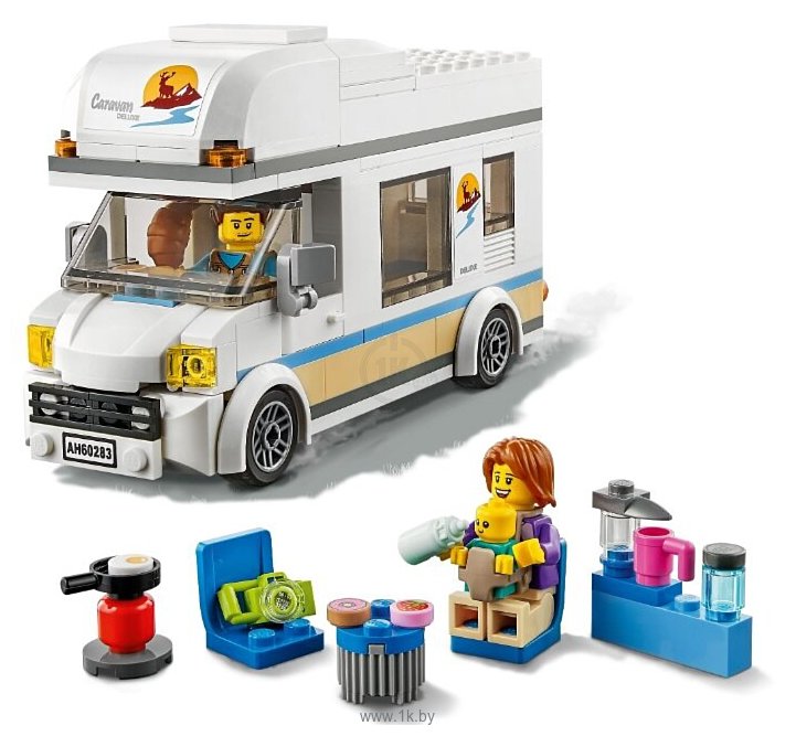 Фотографии LEGO City 60283 Отпуск в доме на колёсах