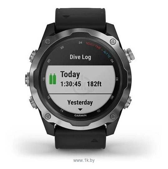 Фотографии Garmin Descent Mk2 stainless steel with silicone band