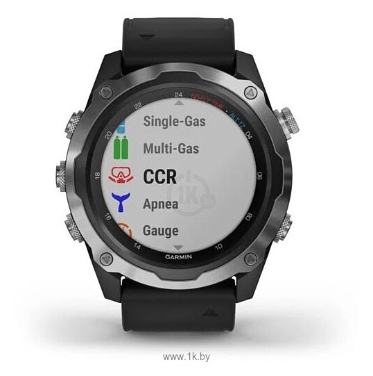 Фотографии Garmin Descent Mk2 stainless steel with silicone band