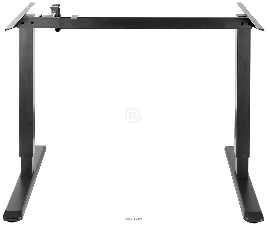 Фотографии ErgoSmart Manual Desk Special 1380x800x18 мм (альпийский белый/черный)