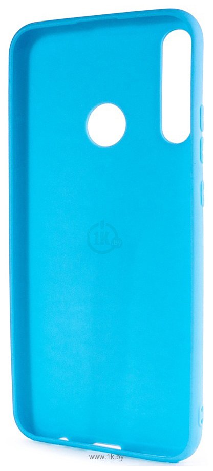 Фотографии Case Matte для Huawei P40 lite E/Y7P/Honor 9C (голубой)