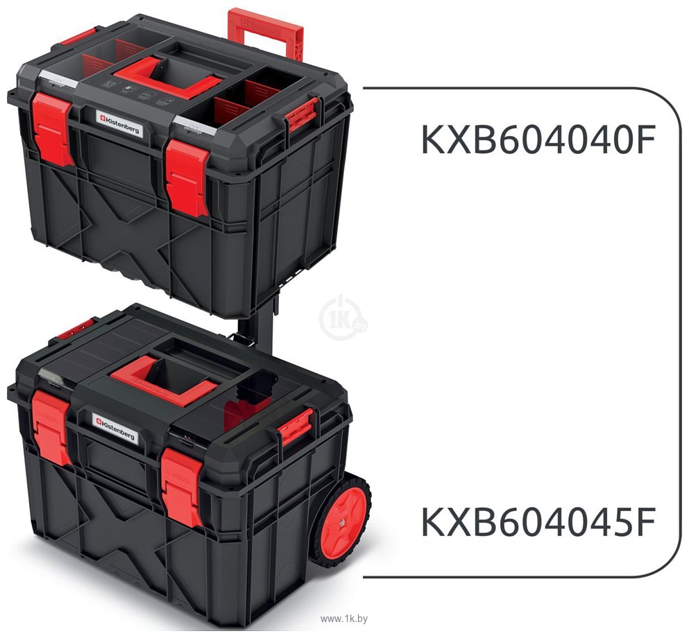 Фотографии Kistenberg X-Block Log Mobile Tool Box Set KXBS604085F-S411