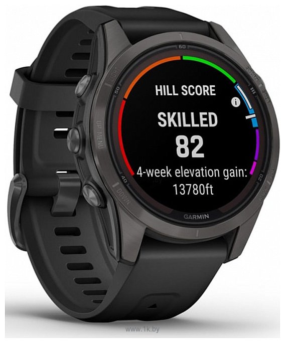 Фотографии Garmin Fenix 7S PRO Sapphire Solar Titanium DLC (010-02776-11)