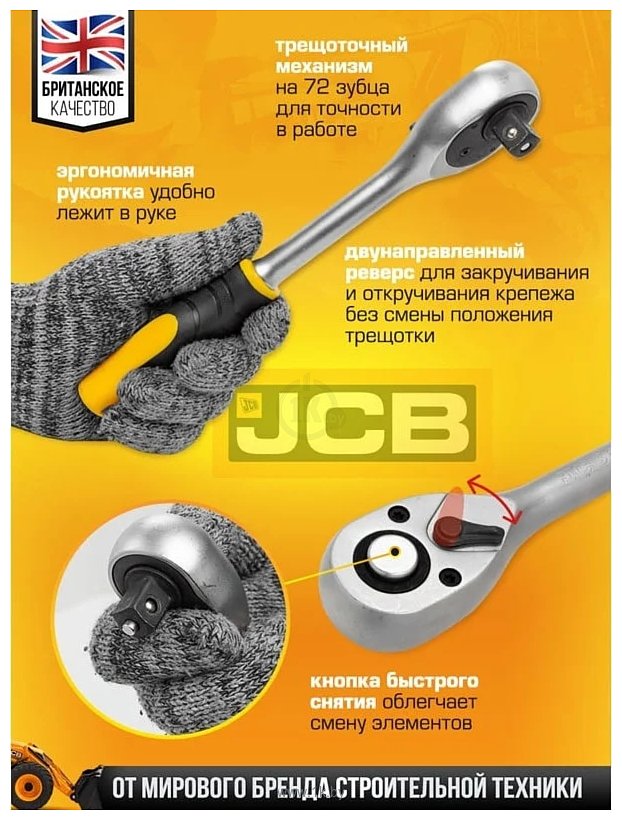 Фотографии JCB JCB-41082-5 108 предметов