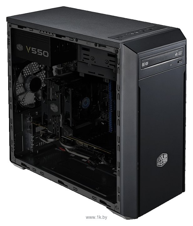 Фотографии Cooler Master MasterBox 3 Lite (MCW-L3S2-KW5N) w/o PSU Black