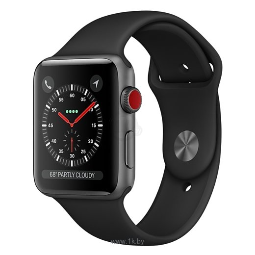 Фотографии Apple Watch Series 3 Cellular 42mm Aluminum Case with Sport Band