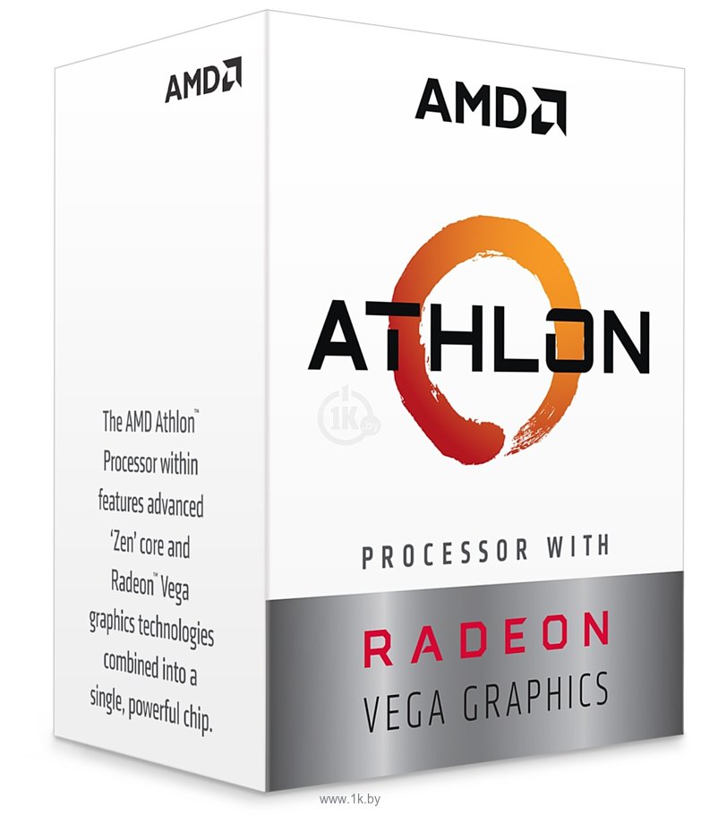 Фотографии AMD Athlon 200GE BOX (AM4, L3 4096Kb)