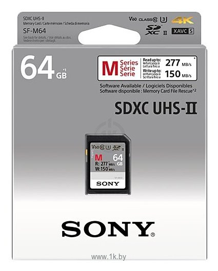 Фотографии Sony SF-M64 2019 64GB