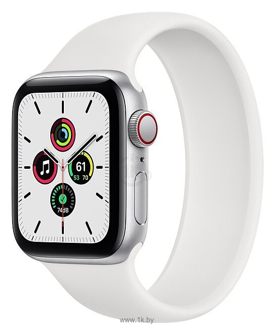 Фотографии Apple Watch SE GPS + Cellular 40mm Aluminum Case with Solo Loop