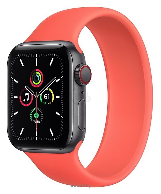 Фотографии Apple Watch SE GPS + Cellular 40mm Aluminum Case with Solo Loop