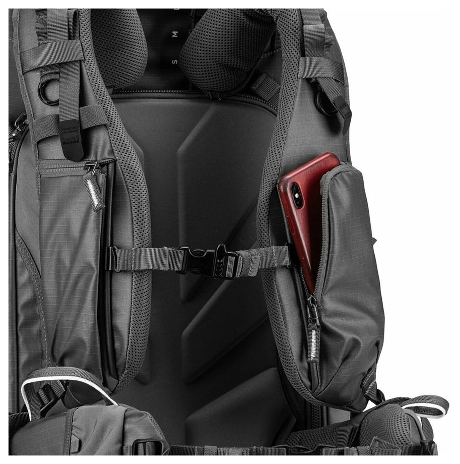 Фотографии Shimoda Men's Shoulder Strap Plus Black Амортизирующие ремни для рюкзака 520-236