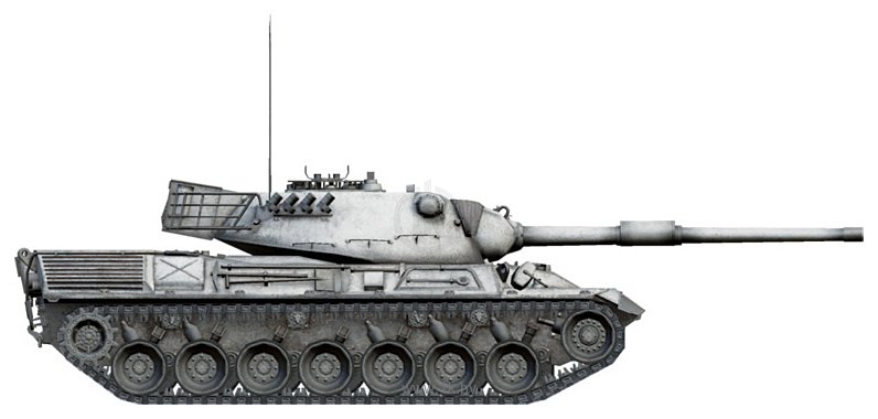 Фотографии Italeri 36507 World Of Tanks Leopard 1