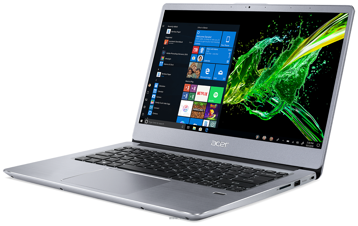 Фотографии Acer Swift 3 SF314-41-R2L8 (NX.HFDEU.04G)