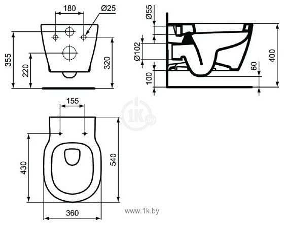 Фотографии Ideal Standard Connect E822301