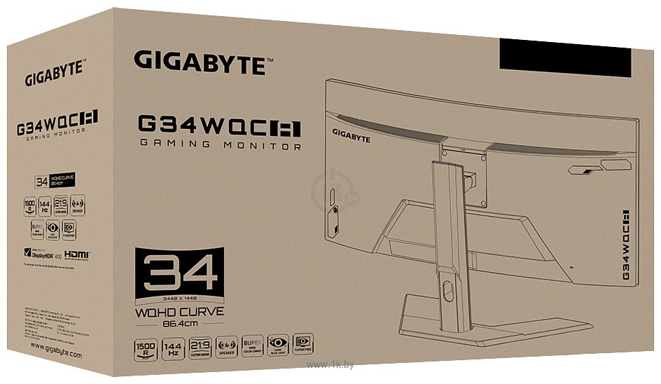 Фотографии Gigabyte G34WQC A