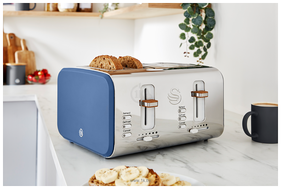 Фотографии Swan Nordic Style Toaster ST14620BLUN