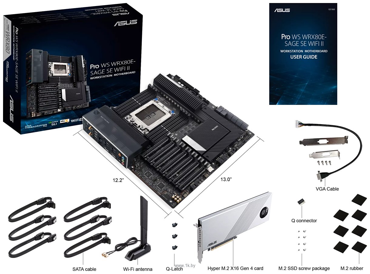 Фотографии ASUS Pro WS WRX80E-SAGE SE WIFI II