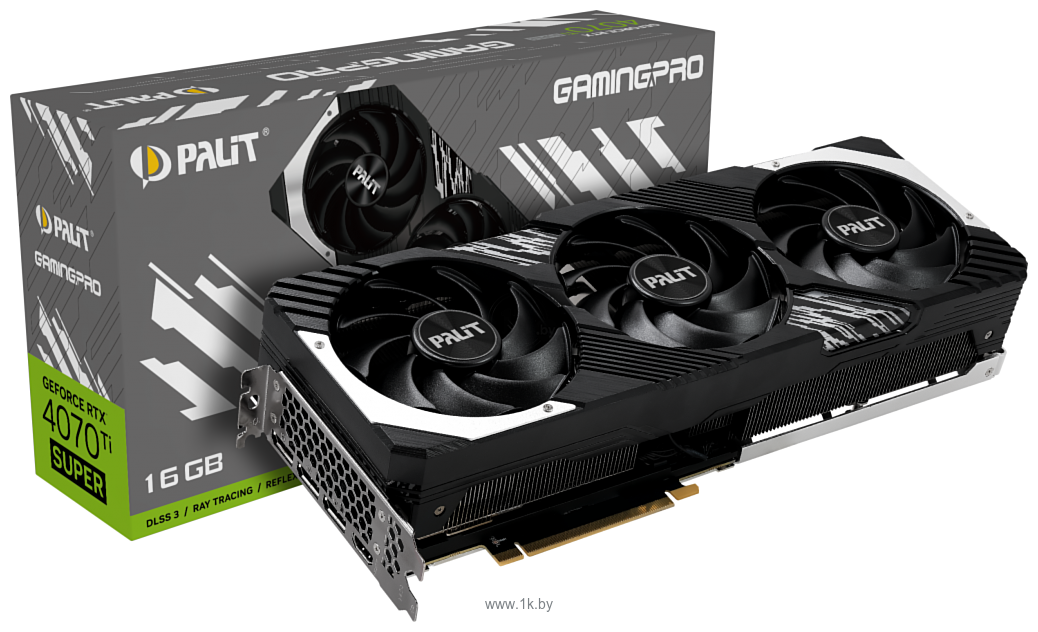 Фотографии Palit GeForce RTX 4070 Ti Super GamingPro 16GB (NED47TS019T2-1043A)