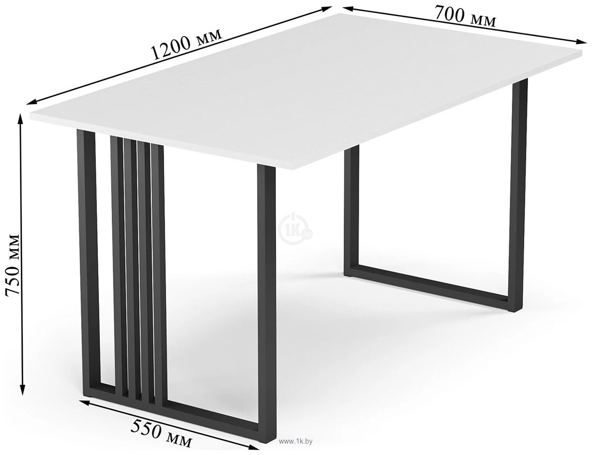 Фотографии Mio Tesoro Франко 120x70 (белый/черный)