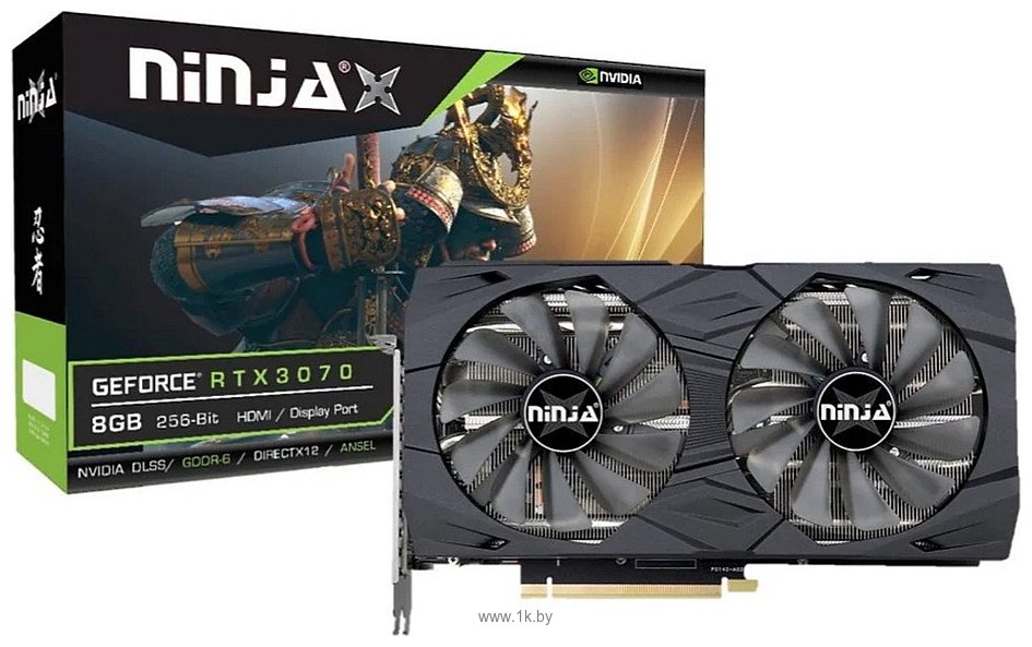 Фотографии Sinotex Ninja GeForce RTX 3070 8GB GDDR6 (NK307FG86F)