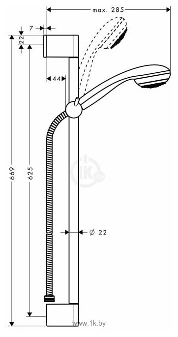 Фотографии Hansgrohe Crometta 85 27728000