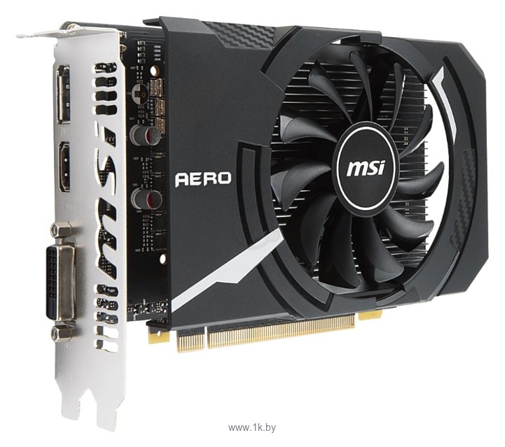 Фотографии MSI GeForce GTX 1050 Ti AERO ITX OC V1