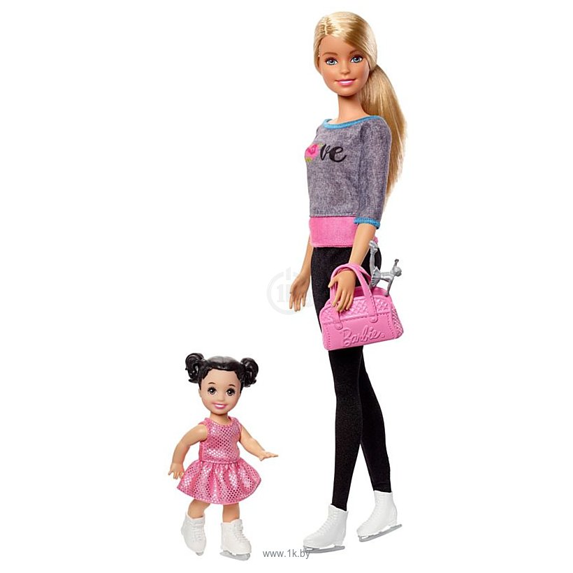 Фотографии Barbie Ice-Skating Coach Dolls & Playset FXP38