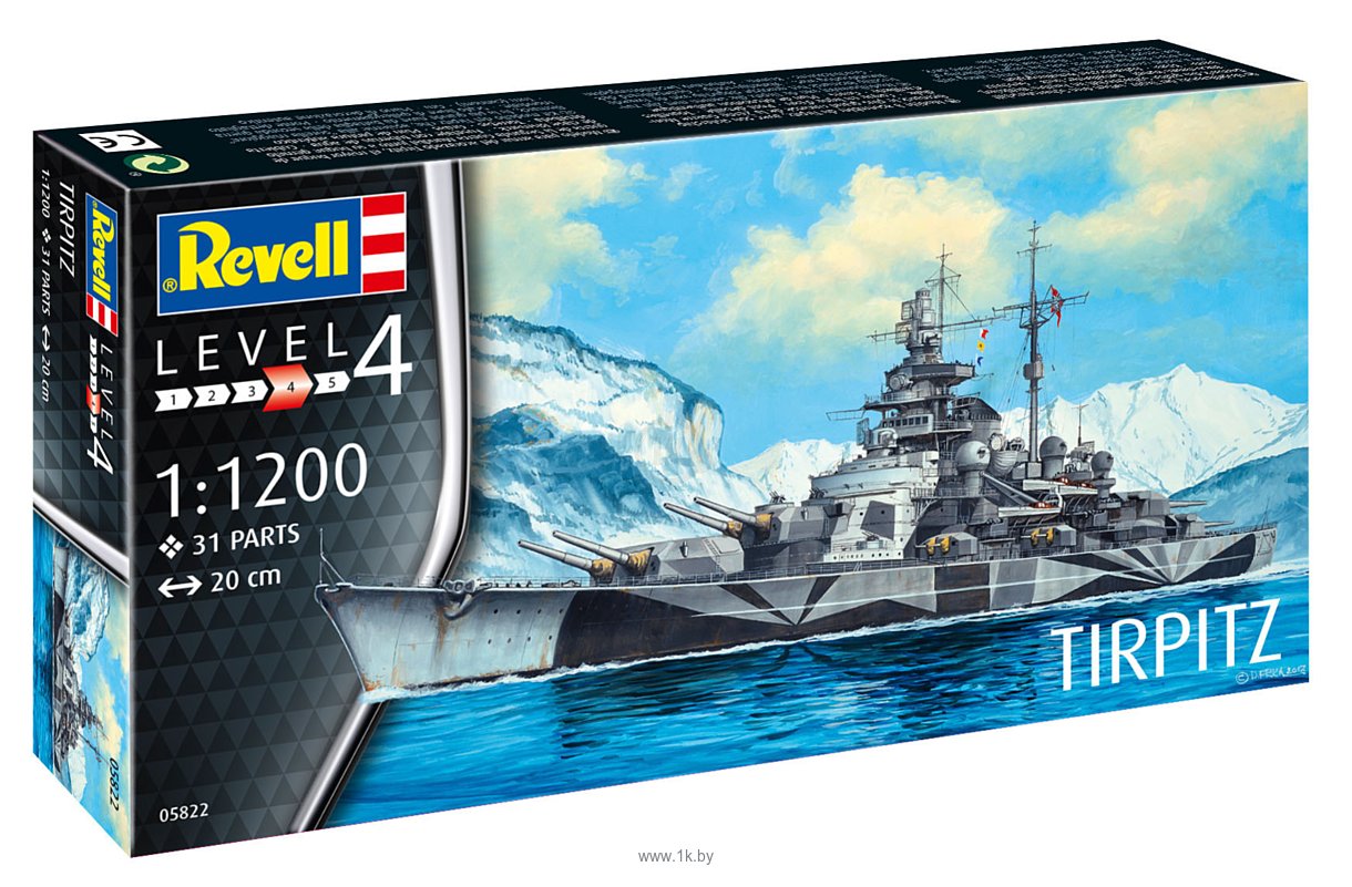 Фотографии Revell 05822 Немецкий линкор Tirpitz
