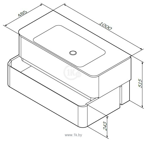 Фотографии AM.PM Sensation 100 M30FHX1002WG (белый)