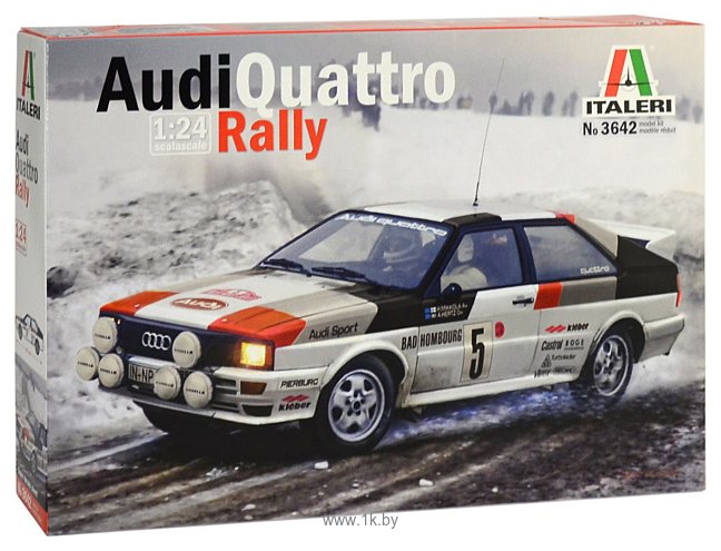 Фотографии Italeri 3642 Audi Quattro Rally