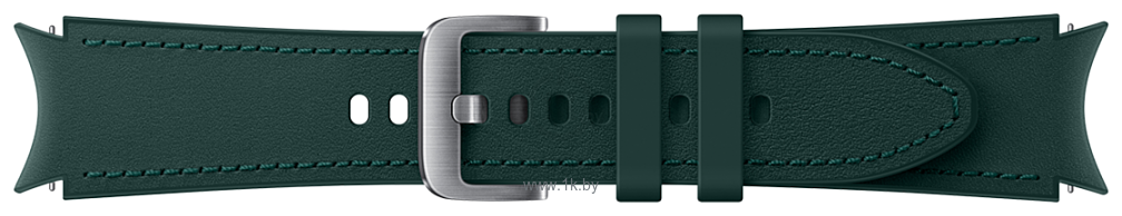 Фотографии Samsung Hybrid Leather для Samsung Galaxy Watch4 (20 мм, S/M, зеленый)