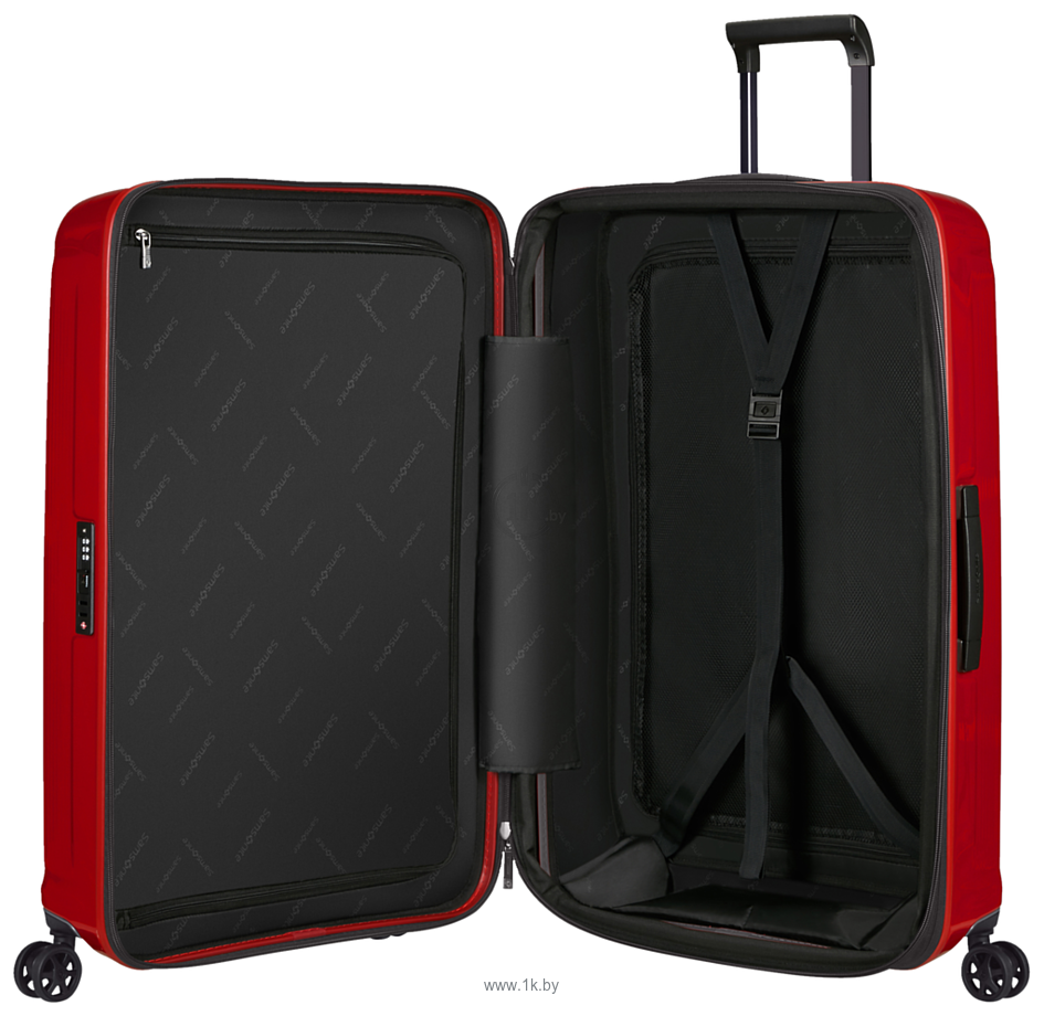 Фотографии Samsonite Nuon Metallic Red 55 см