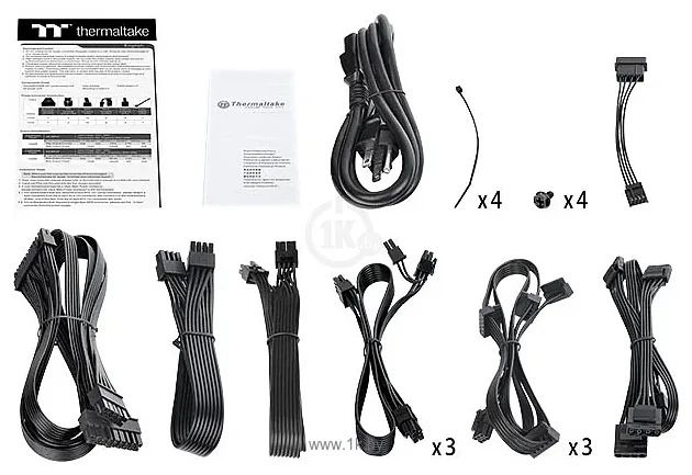Фотографии Thermaltake Toughpower GF1 1200W TT Premium Edition PS-TPD-1200FNFAGE-1