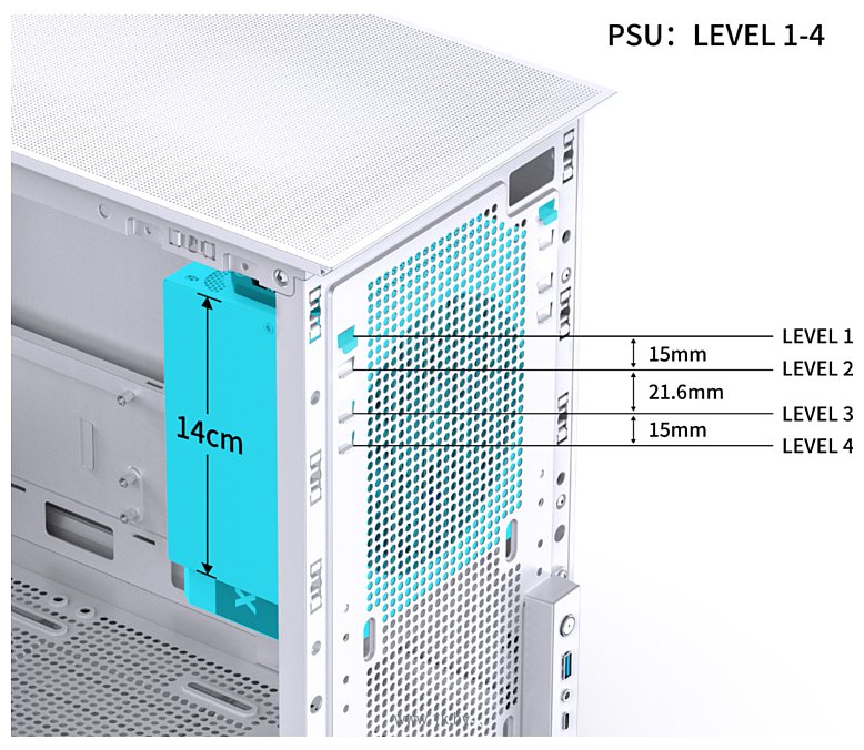 Фотографии Jonsbo D31 STD Screen (белый)