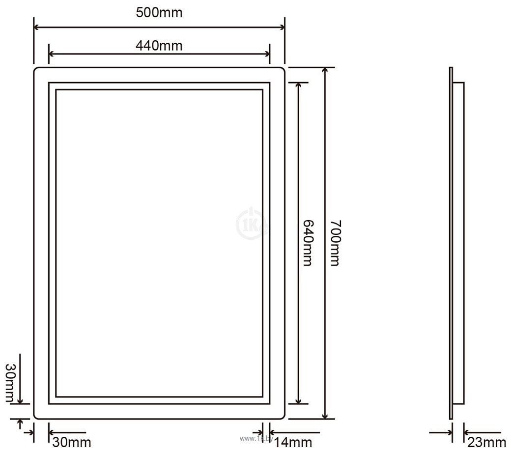 Фотографии Roxen  Pure 510175-50 50х70