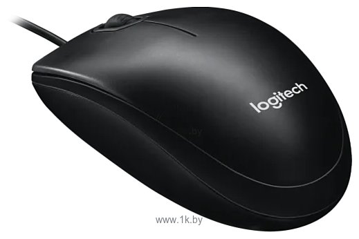 Фотографии Logitech M100 black, обновленный дизайн