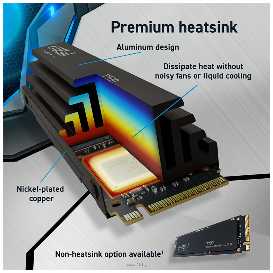 Фотографии Crucial T700 2TB CT2000T700SSD5