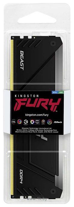 Фотографии Kingston Fury Beast RGB KF436C18BB2A/16